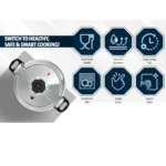 ⁦السيف قدر ضغط المونيوم 5 لتر K99005⁩ - الصورة ⁦5⁩