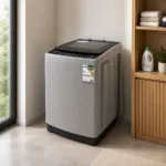 ⁦كيون غسالة اوتوماتيك علوية 8 كيلو 8 برامج سلفر KWM80/8029AG⁩ - الصورة ⁦5⁩