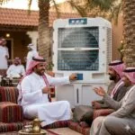 ⁦سرين مكيف صحراوى جامبو 120 لتر 3 سرعات 750 ابيض FA-M120WU⁩ - الصورة ⁦3⁩