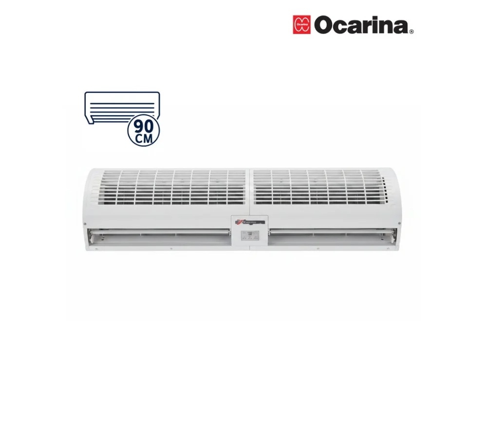 اوكارينا ستارة هواء 90 سم 1600 متر 100 واط مزود بمستشعر حركة ابيض OCRACHFM209Q