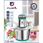 ⁦فوجيكا مفرمة الخضار والبصل 2 لتر 300 واط من الفولاذ المقاوم للصدأ ستيل FJK-402⁩ - الصورة ⁦3⁩
