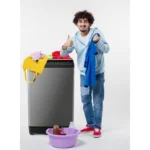 ⁦سرين غسالة اوتوماتيك علوية 11 كيلو سيلفر SRWM-12TWS⁩ - الصورة ⁦4⁩