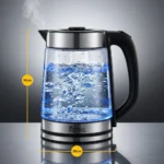 ⁦رويال غلاية ماء كهربائية زجاج 2.0 لتر 1800واط RA-EK2053⁩ - الصورة ⁦6⁩