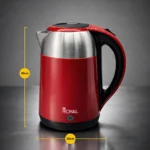⁦رويال غلاية مياه كهربائية 1.8 لتر 1500 واط لون احمر RA-EK1864⁩ - الصورة ⁦7⁩