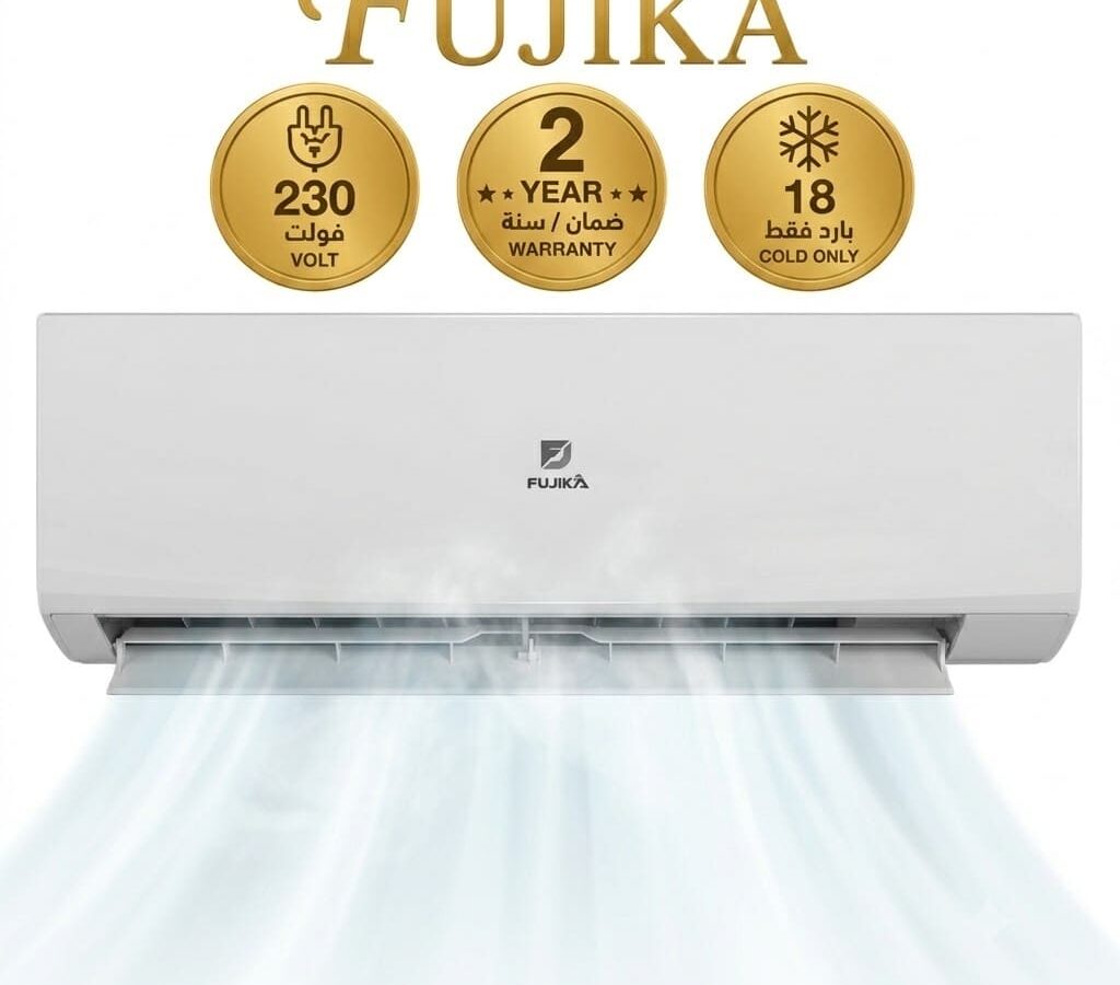 فوجيكا مكيف سبليت جداري - 18000 وحدة - بارد فقط - أبيض - FJK-18SC