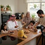 ⁦تايفون غلاية مياه كهربائية 2200 واط 1.8 لتر 304 استالس ديكور اصفر TY-01-002 Y⁩ - الصورة ⁦5⁩