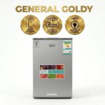 جنرال جولدى ثلاجة 3.1 قدم 89 لتر سلفر GR89D1D
