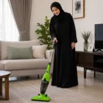 ⁦تايفون مكنسة كهربائية 600 واط اخضر TY-5-005 G⁩ - الصورة ⁦2⁩