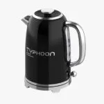 ⁦تايفون غلاية مياه كهربائية 2200 واط 1.8 لتر 304 استالس اسود TY-01-001 B⁩ - الصورة ⁦2⁩