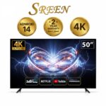 سرين شاشة 50 بوصة 4K سمارت اندرويد SRET-50S4K2