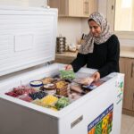 ⁦دورا سات فريزر أفقي 192 لتر – 6.8 قدم مكعب – أبيض – DS200FW⁩ - الصورة ⁦4⁩