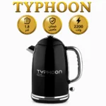 تايفون غلاية مياه كهربائية 2200 واط 1.8 لتر 304 استالس ديكور اسود TY-01-002 B