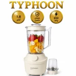 تايفون خلاط مع مطحنة 1.8 لتر 650 واط ابيض TY-02-001 W