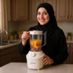 ⁦تايفون خلاط مع مطحنة 1.8 لتر 650 واط ابيض TY-02-001 W⁩ - الصورة ⁦3⁩