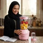 ⁦تايفون خلاط مع مطحنة 1.8 لتر 650 واط وردى TY-02-001 P⁩ - الصورة ⁦3⁩
