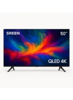 ⁦سرين تلفزيون ٥٠ بوصة - فريملس - 4K UHD - سمارت - بنظام Android 14 - شاشة DLED - منافذ HDMI وUSB - دعم Wi-Fi – SRET-50S4KQ2⁩ - الصورة ⁦3⁩