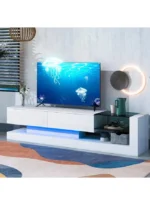 ⁦65 شاشة LED ذكية بدون إطار - 4K Smart - نظام تشغيل Web Os مع جهاز تحكم سحري - حامل جداري مجانا - SET-65S4KW1⁩ - الصورة ⁦3⁩