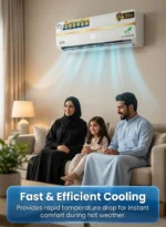 ⁦مكيف هواء سبليت Enviro بقوة 22500 وحدة حرارية بريطانية (تبريد فقط) – EAC-24GST3⁩ - الصورة ⁦7⁩