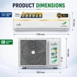 مكيف هواء سبليت Enviro بقوة 18,000 وحدة حرارية بريطانية (تبريد فقط) – EAC-18GST3 - الصورة 2