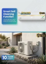 ⁦مكيف هواء سبليت Enviro بقوة 22500 وحدة حرارية بريطانية (تبريد فقط) – EAC-24GST3⁩ - الصورة ⁦3⁩
