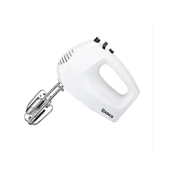 نادكو خلاط يدوي بلاستيك 5 سرعات أبيض NC-250HM