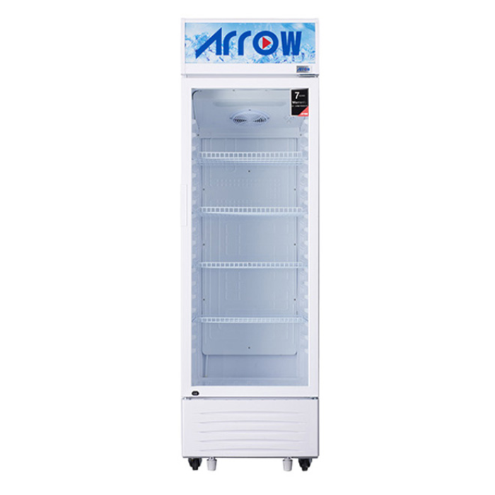 ارو ثلاجة عرض 11.9 قدم 338 لتر باب زجاجى ابيض RO-350SCK