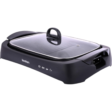 كولين شواية كهربائية 2000 واط مانوال زجاج شفاف 816103001