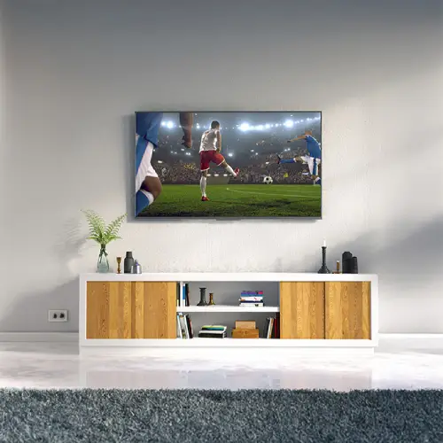 ⁦اورورا شاشة 55 بوصة HDR سمارت أندرويد 14 رسيفر داخلى AR-55LPS⁩ - الصورة ⁦5⁩