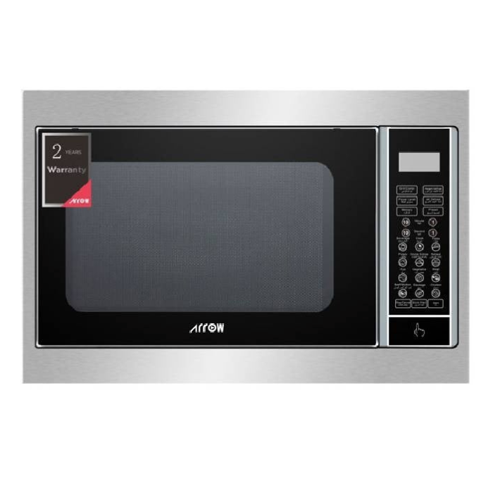 ارو ميكرويف رقمى 30 لتر 900 وات ديجيتال سلفر RO-30MGSB