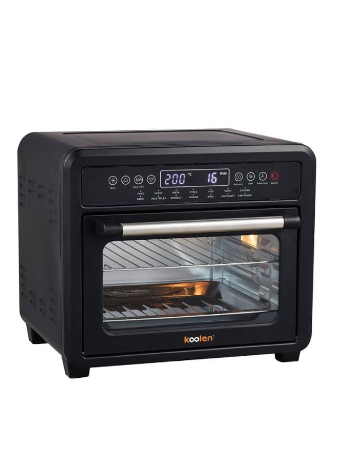 كولين قلاية هوائية و فرن 22 لتر 1700 واط ديجتال باللمس نافذة عرض اسود 802103001