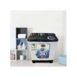 ⁦كى ال جى غسالة حوضين 10 كيلو اسود KLG-TT12B⁩ - الصورة ⁦3⁩