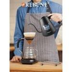 ⁦ريبون غلاية كهربائية بقاعدة الكترونية 1 لتر 1100 واط اسود RE-1-135⁩ - الصورة ⁦3⁩