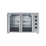 كولين فرن كهربائى 75 لتر 2800 واط مزود بشواية مانوال بابين سيلفر 802104010