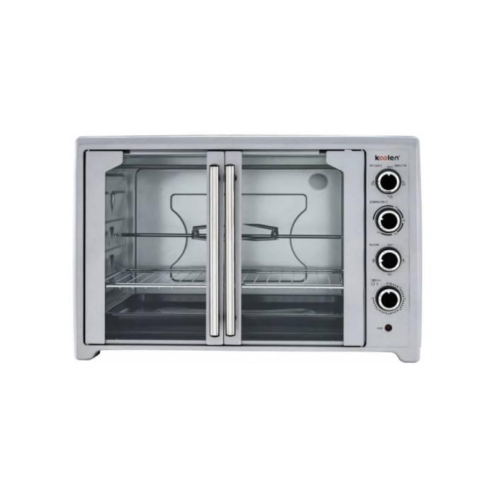 كولين فرن كهربائى 75 لتر 2800 واط مزود بشواية مانوال بابين سيلفر 802104010