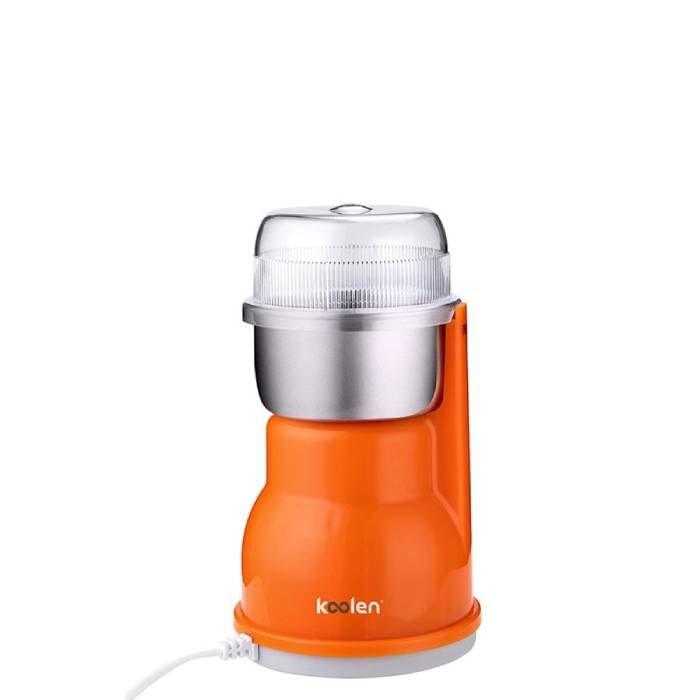 ⁦كولين مطحنة قهوة 200 واط 150 جم برتقالى 801115002⁩ - الصورة ⁦1⁩