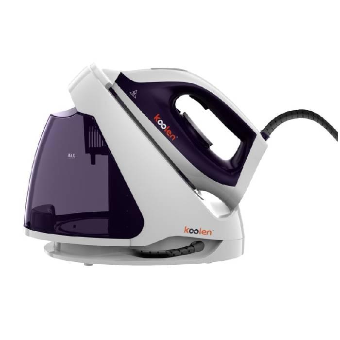 ⁦كولين كاوية بخار 2200 واط خزان مياه منفصل 1.2 لتر ابيض * موف 803106003⁩ - الصورة ⁦1⁩