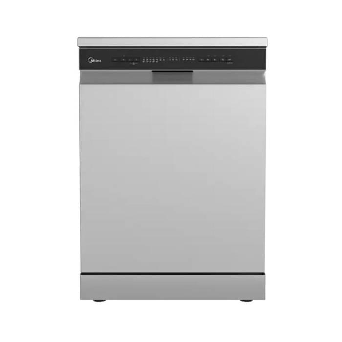 ميديا غسالة صحون 14 مكان 3 رفوف 10 برامج واى فاى فضى WQP14W5233CS