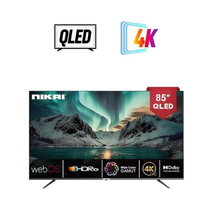نيكاى شاشه مقاس 85 بوصه 4k سمارت اندرويد NIK85MEU4QLED