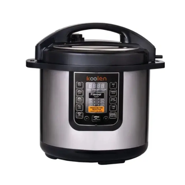 كولين قدر ضغط كهربائى 1600 واط 10 لتر 8 وظائف شاشة عرض Lcd سيلفر * اسود 816106004