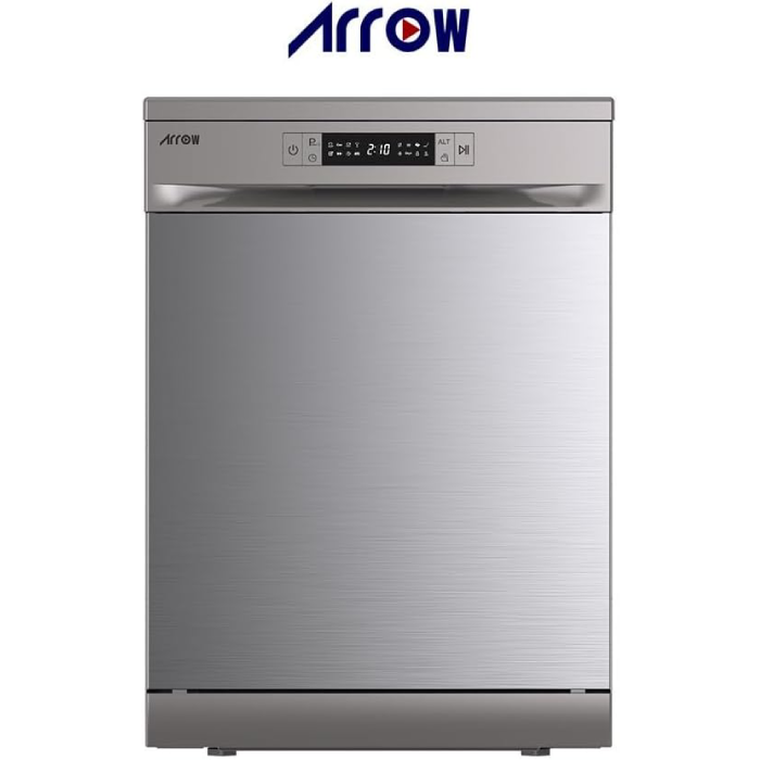 ⁦ارو غسالة صحون 8 برامج 15 مكان فضى RO-15DWGS⁩ - الصورة ⁦6⁩