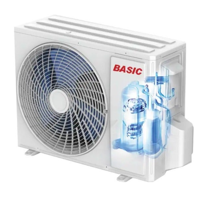 ⁦بيسك مكيف سبيلت 18 بارد فقط انفرتر ابيض BSACQ-FI18HC⁩ - الصورة ⁦3⁩