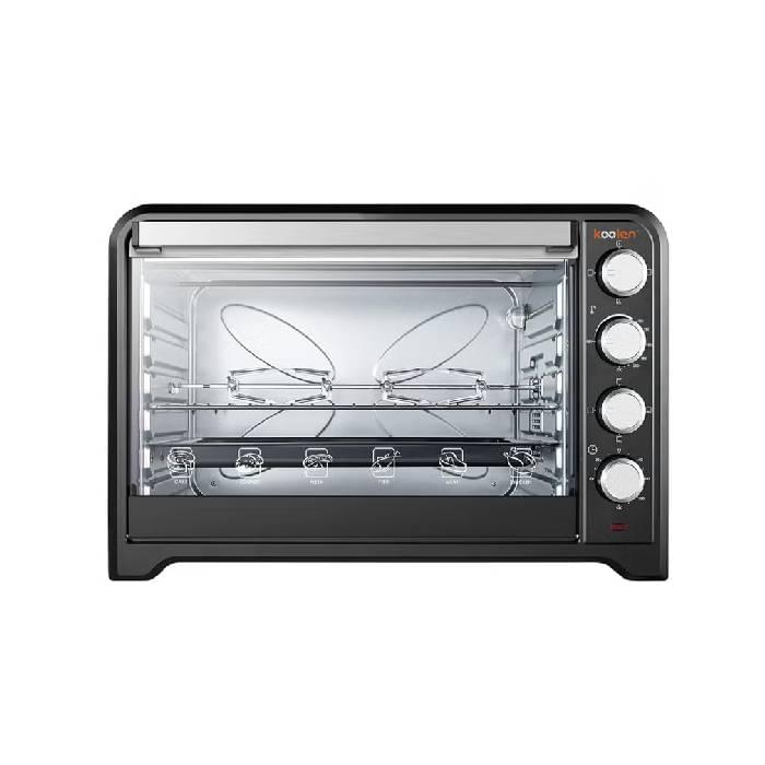 كولين فرن كهربائى 80 لتر 2400 واط مزود بشواية مانوال اسود 802104004