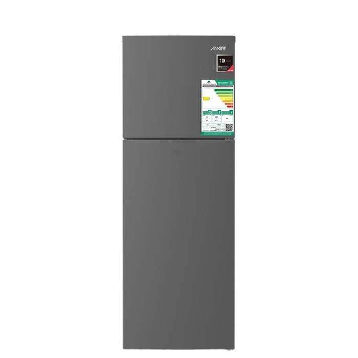 ارو ثلاجة بابين 11.9 قدم 338 لتر انفرتر نوفروست سلفر RO-460RNS