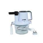 أرو وعاء زجاجي سعة 2 لتر 3 في 1 مفرمة تقطيع بقوة 300 وات مع شفرة مزدوجة من الفولاذ المقاوم للصدأ RO-FPW02L3