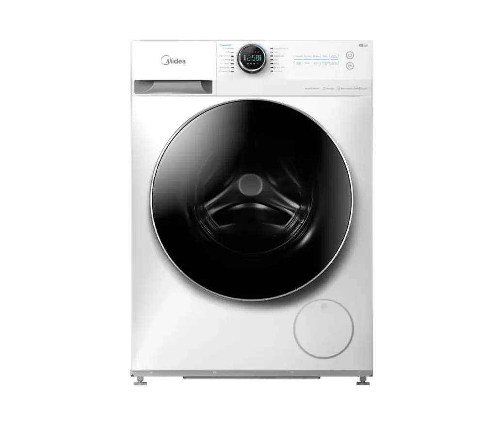 ميديا غسالة تحميل أمامي – 10 كجم غسيل – 14 برنامج – أبيض – MF200W100W1WSA