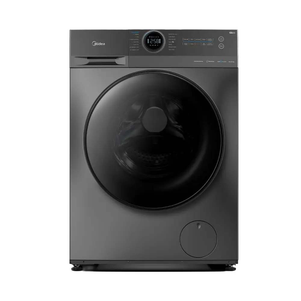 ميديا غسالة ومجفف تحميل أمامي – 10 كجم غسيل و 7 كجم تجفيف – تيتانيوم – MF200D100W1TSA